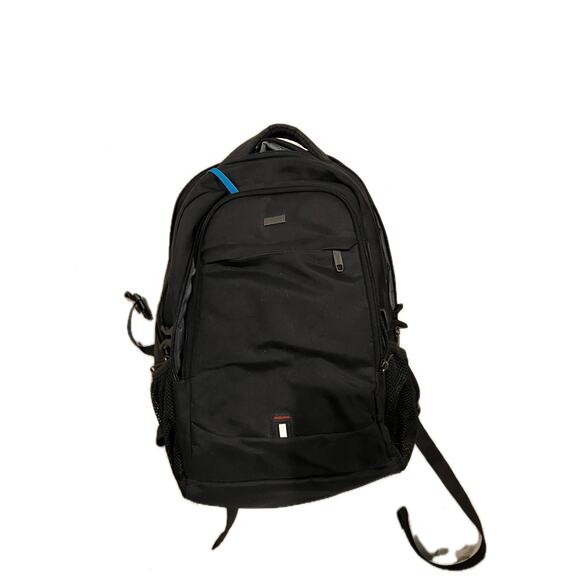 Duslang Padded Computer Black Backpack - Picture 1 of 6